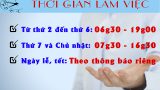 lich lam viec