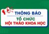 Viện Y Dược học Dân tộc thông báo về việc tổ chức hội thảo khoa học chủ đề “Kết hợp Y học cổ truyền và Y học hiện đại trong điều trị Bệnh lý Thận mạn”