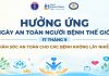 HƯỞNG ỨNG NGÀY AN TOÀN NGƯỜI BỆNH THẾ GIỚI 17/9